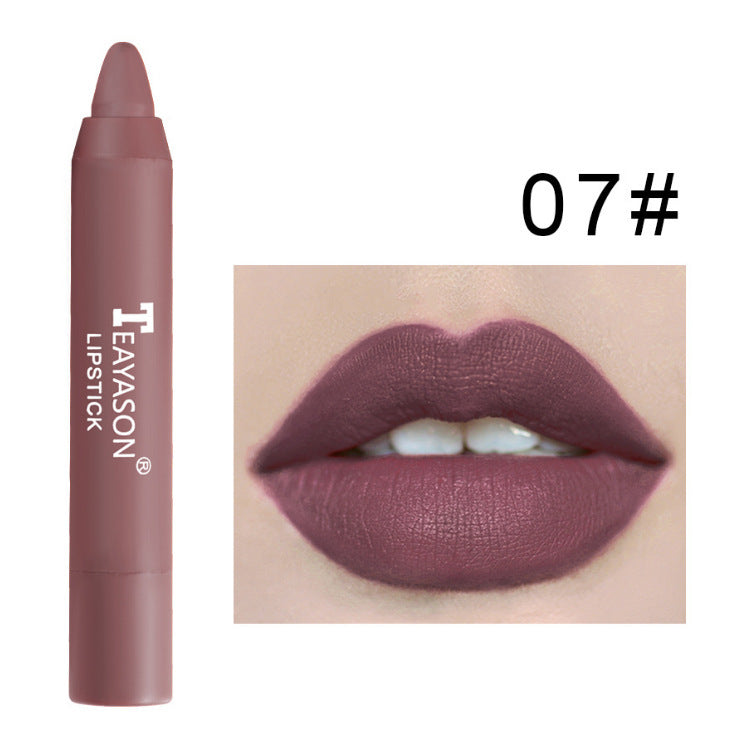 3 Packs Of Matte Lipstick Matte Velvet Lipstick Pen Bean Paste Milk Tea Color Lipstick Crayons Lipstick Students 3 Packs Of Matte Lipstick Matte Velvet Lipstick Pen Bean Paste Milk Tea Color Lipstick Crayons Lipstick Students